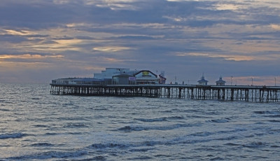 Blackpool Pier at Dusk